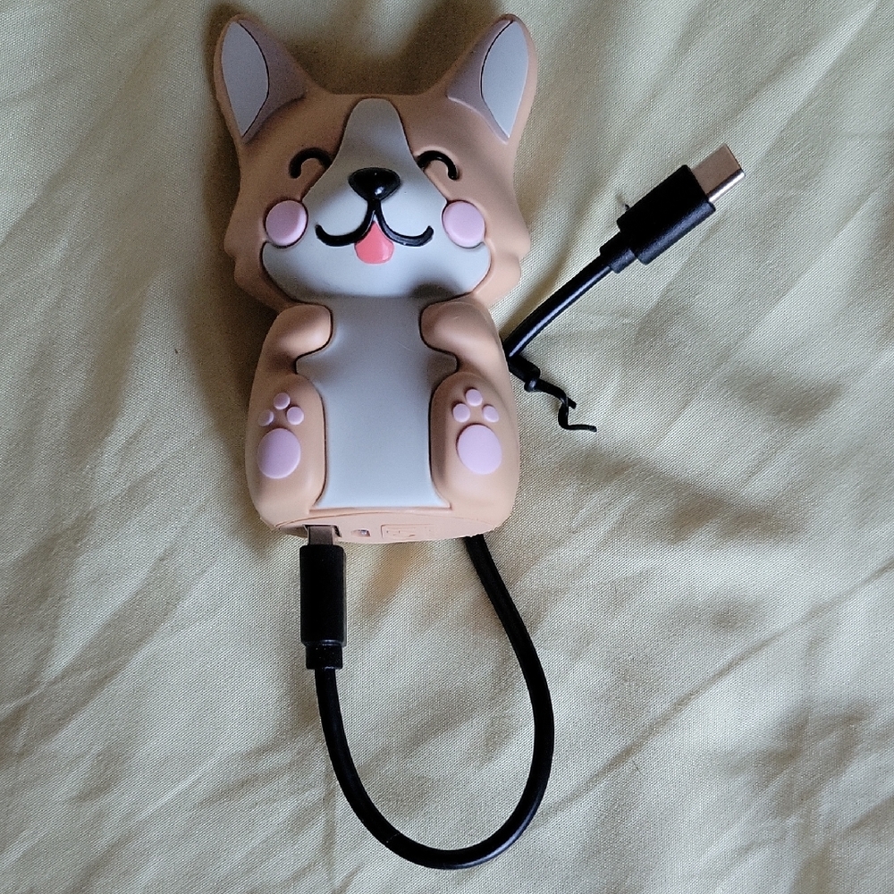 🍀Corgi Dog-Shaped USB Charger